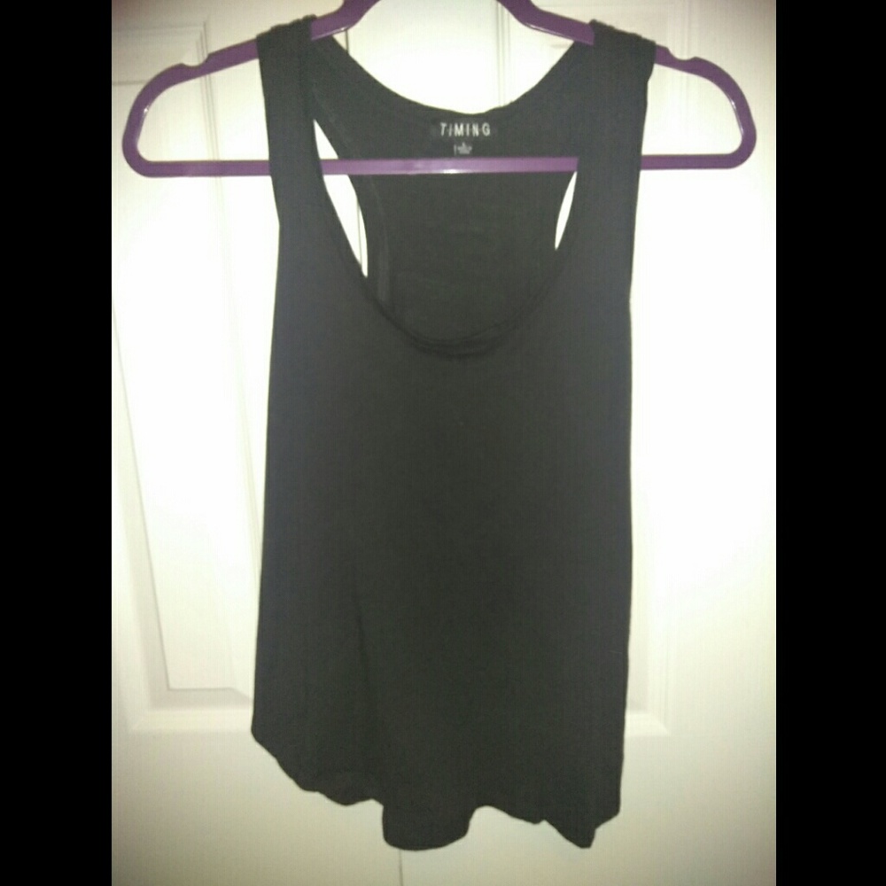 NWOT Black tank top